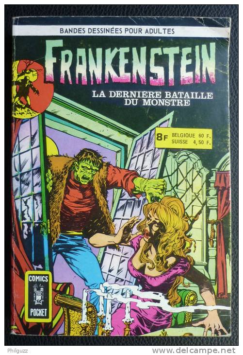 PETIT FORMAT FRANKENSTEIN RECUEIL  3030 AREDIT 2 N°  1 Et 2 - Frankenstein