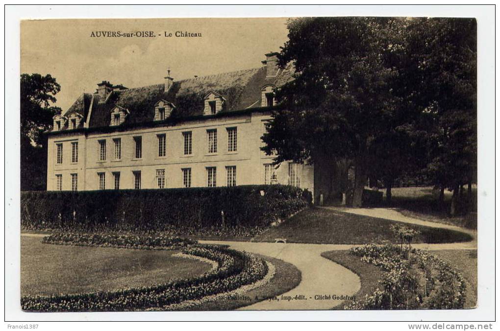 Ref 174 - AUVERS-sur-OISE - Le Château - Auvers Sur Oise