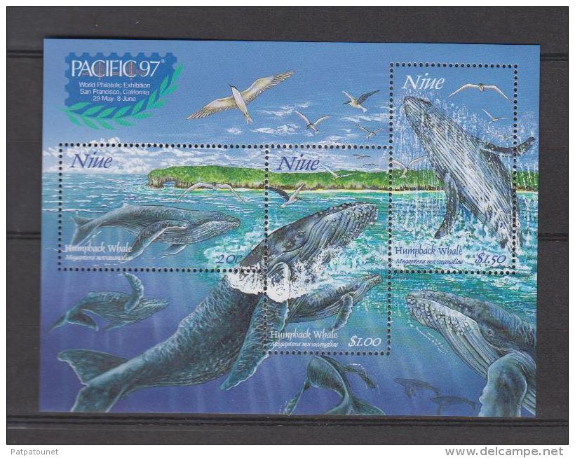 Niue YV BF 123 N 1997 Cétacés - Wale