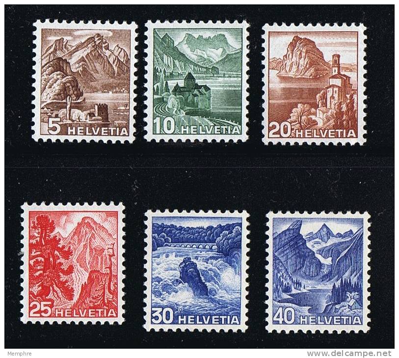 1948  Paysages  Mi NR 500-5  ** Et *  MNH / MH - Ungebraucht