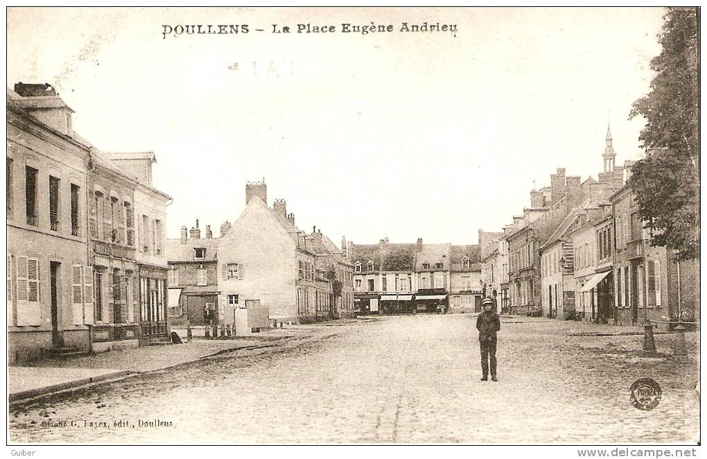 Doullens La Place Eugene Andrieu - Doullens