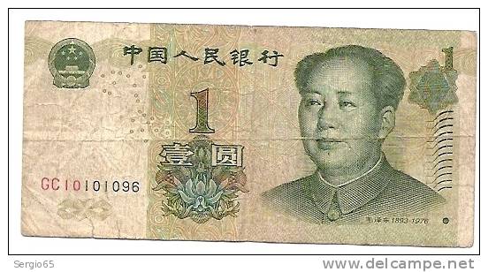 1 YUAN - 1999 - China