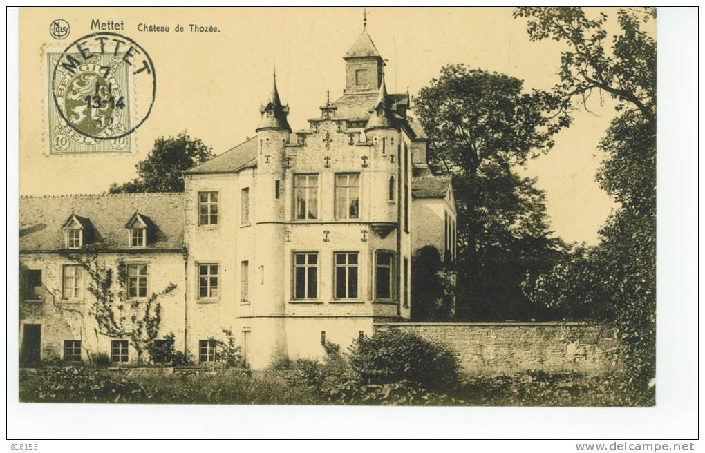 Mettet - Château De Thozée - Mettet
