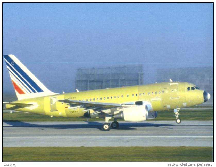 (avi -51) - Avion - Airplane - Airbus A318-111  - Air France - 1946-....: Moderne