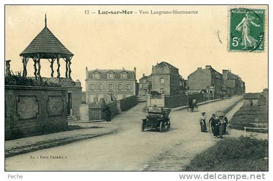 N°14981 -cpa Luc Sur Mer -vers Langrune Montmartre- - Luc Sur Mer