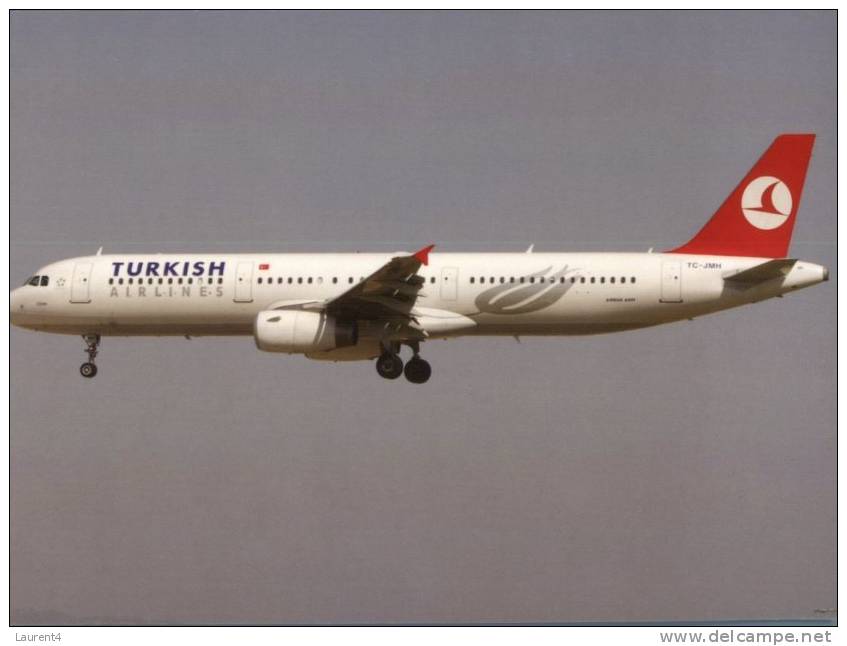 (avi -52) - Avion - Airplane - A 321-232  -  Turkish Airlines - 1946-....: Moderne