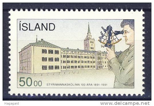 #Iceland 1991. Navigation School. Michel 757. MNH(**) - Ungebraucht