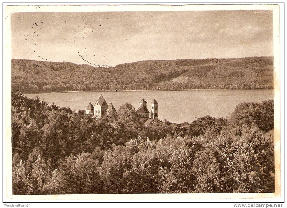 AK 436 Maria Laach - Blick Von Südwesten 20. 8. 54. -- 7 KÖLN-HÖHENHAUS B Nach Friedrichssegen - Bad Neuenahr-Ahrweiler