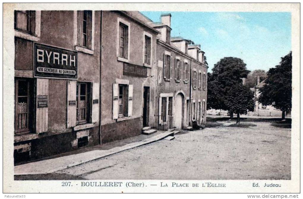 18 BOULLERET LA PLACE DE L' EGLISE HOTEL - Autres & Non Classés