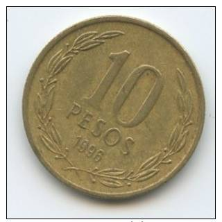 Chile 10 Pesos 1996 - Chile