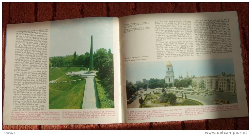 Kiev invites you - brochure - picture guidebook - tourist book travel guide