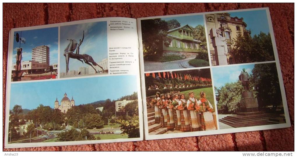 Brochure - Picture Guidebook Illustrated - Vilnius 1979 - Intourist - Slavische Talen