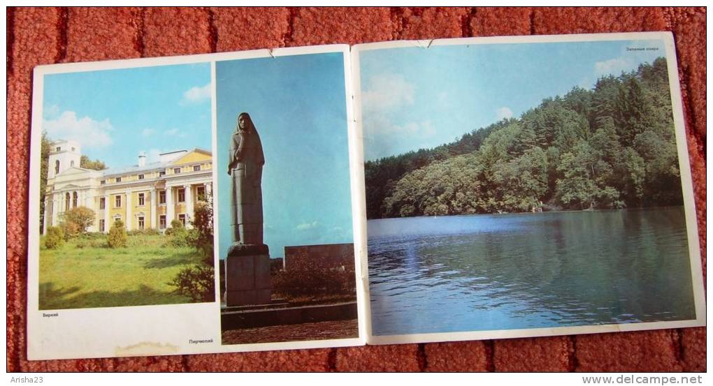 Brochure - picture guidebook illustrated - Vilnius 1979 - intourist