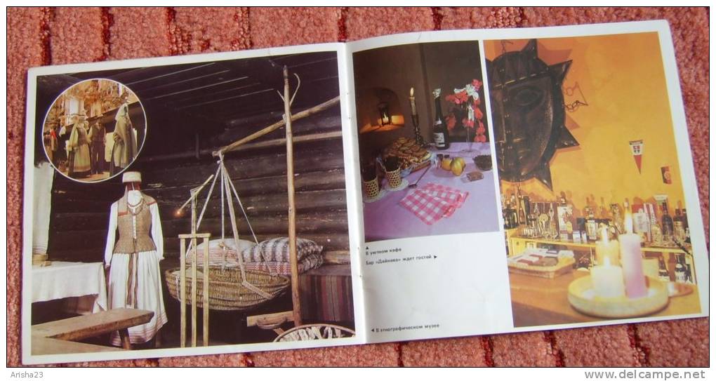 Brochure - picture guidebook illustrated - Vilnius 1979 - intourist