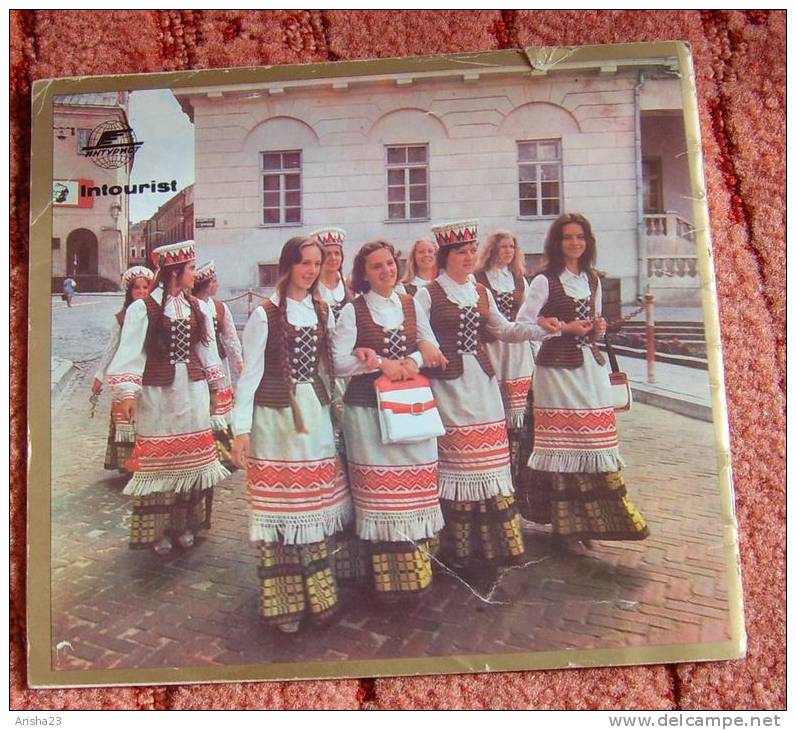 Brochure - picture guidebook illustrated - Vilnius 1979 - intourist