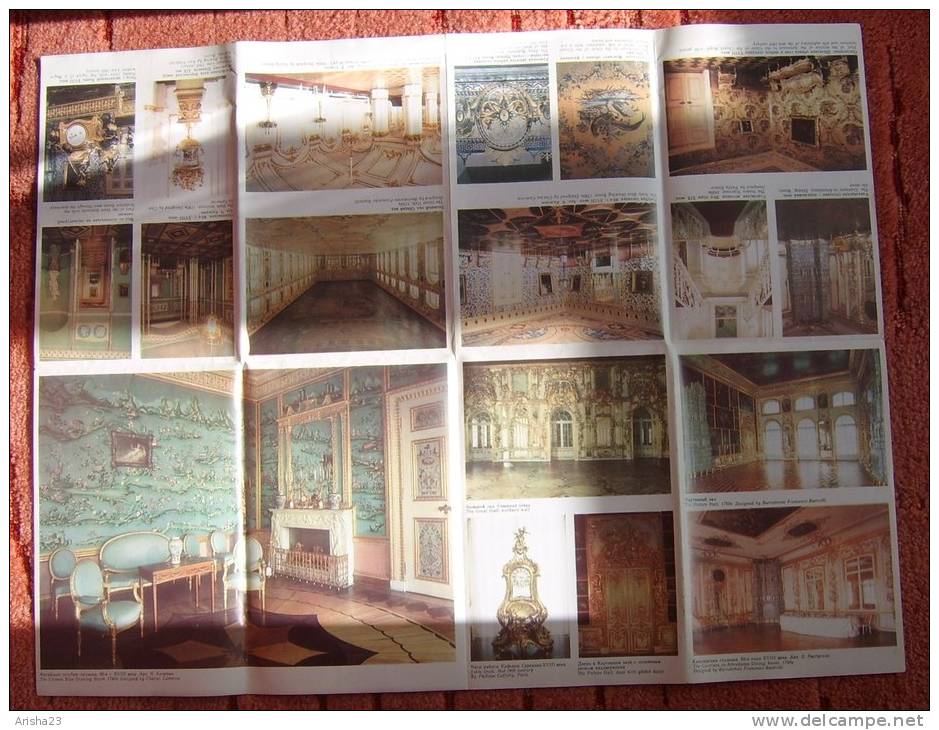 USSR, Russia, Brochure - The Catherine Palace - Architecture/ Design