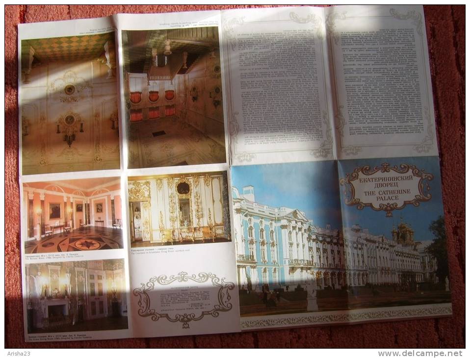 USSR, Russia, Brochure - The Catherine Palace - Architecture/ Design