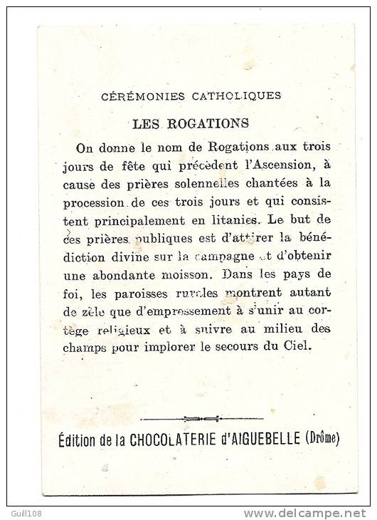 Chromo Chocolaterie Aiguebelle Cérémonies Catholiques Les Rogations La Bénédiction Des Blés Blé Agriculture A14-03 - Aiguebelle
