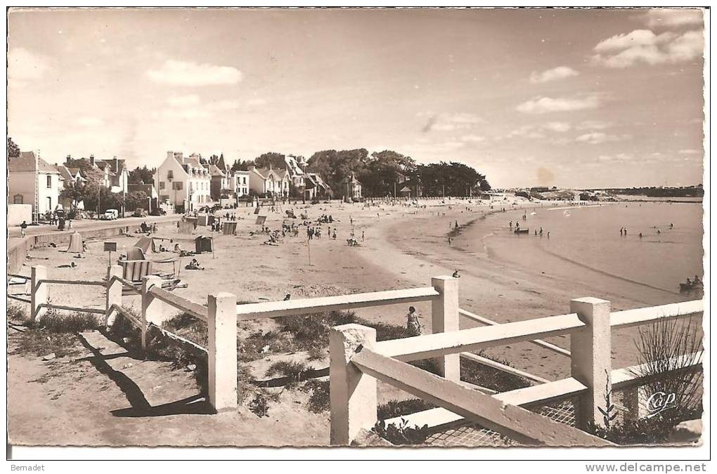 LARMOR - PLAGE .. LA PLAGE DE TOULHARS - Larmor-Plage