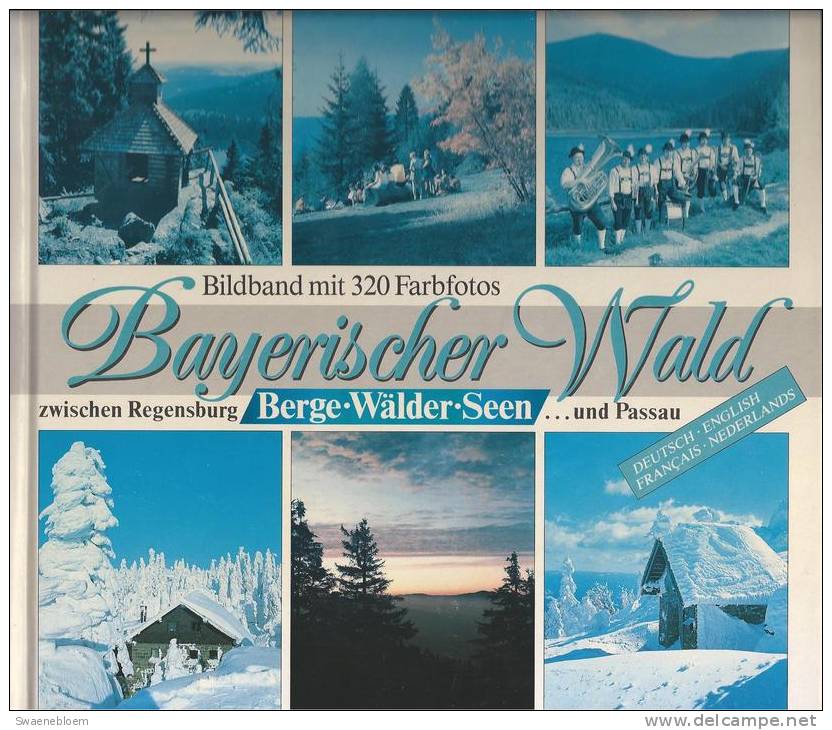 DE.- Bücher - Bayerischer Wald Zwischen Regensburg Und Passau. Berge, Wälder, Seen - Bildband Mit 320 Farbfotos. 3 Scans - Sonstige & Ohne Zuordnung