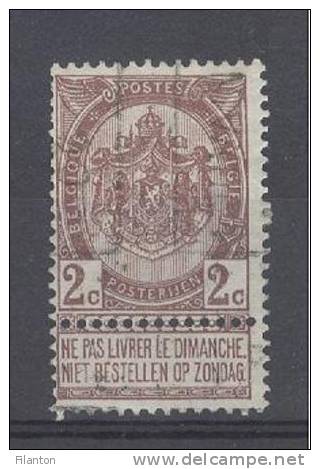 BELGIE - Preo Nr 825 A - "LOUVAIN 06" (ref. 1222) - ROLLER PRECANCELS - Handrol Préos à Roulette - Rolstempels 1900-09