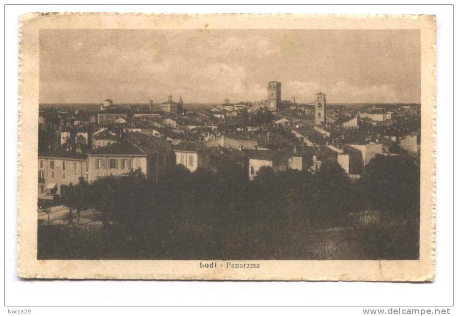 LODI  1919 PANORAMA - Lodi