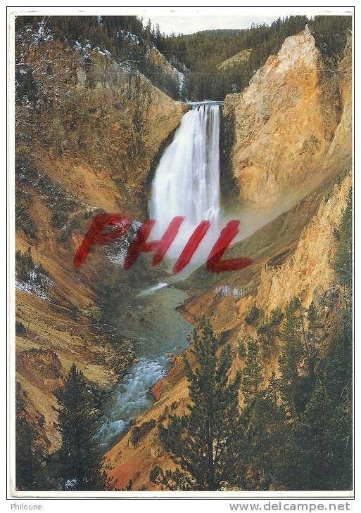 Yellowstone Falls, Ref 1110-266 - Yellowstone