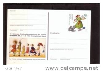 Deutschland - 1994 Najubria, 12. National Briefmarkenausstalling Der Jugend,, Postal Stationary - Illustrated Postcards - Mint