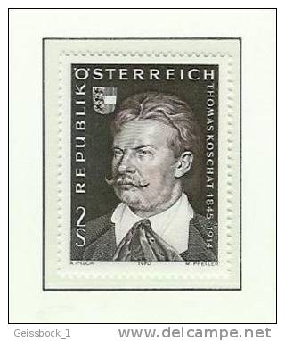 Österreich 1970: Mi.-Nr. 1336: Koschat     ** - Ungebraucht