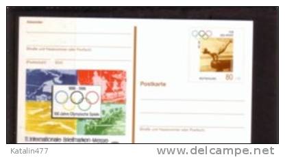 Deutschland, 1996. Essen, Int.Briefmarken Messe, -Für Den Sport,  Postal Stationery - Illustrated Postcards - Mint