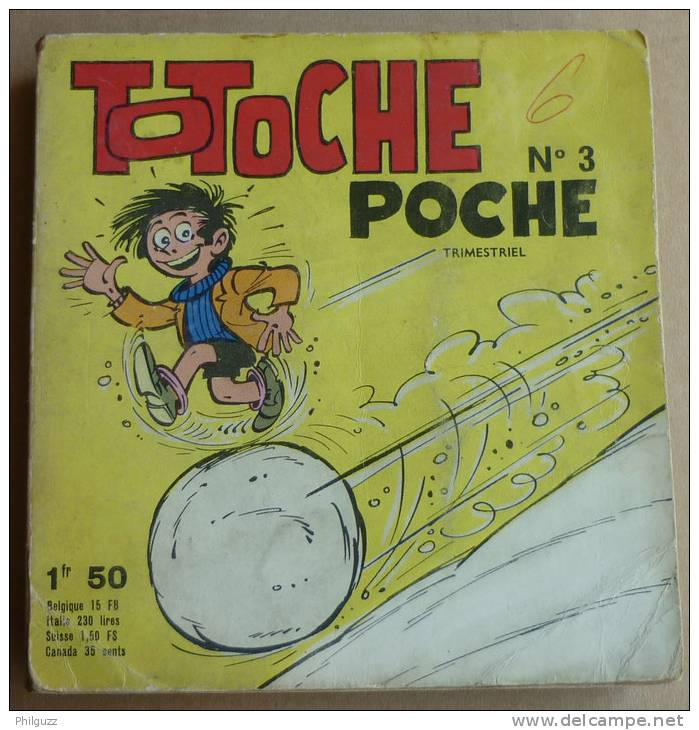 TOTOCHE POCHE 3 PIF TABARY - Totoche