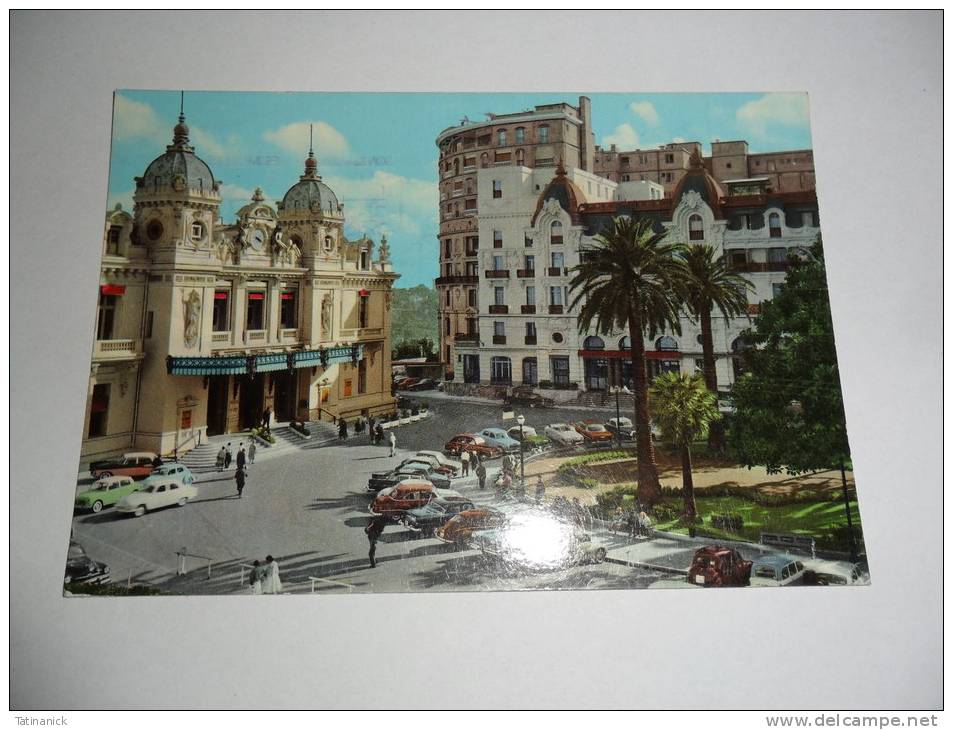 Monte Carlo; Le Casino Et L'hôtel De Paris - Spielbank
