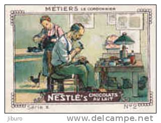 Image / Métiers - Le Cordonnier  / Métier Profession Shoemaker // IM K-26/3 - Nestlé