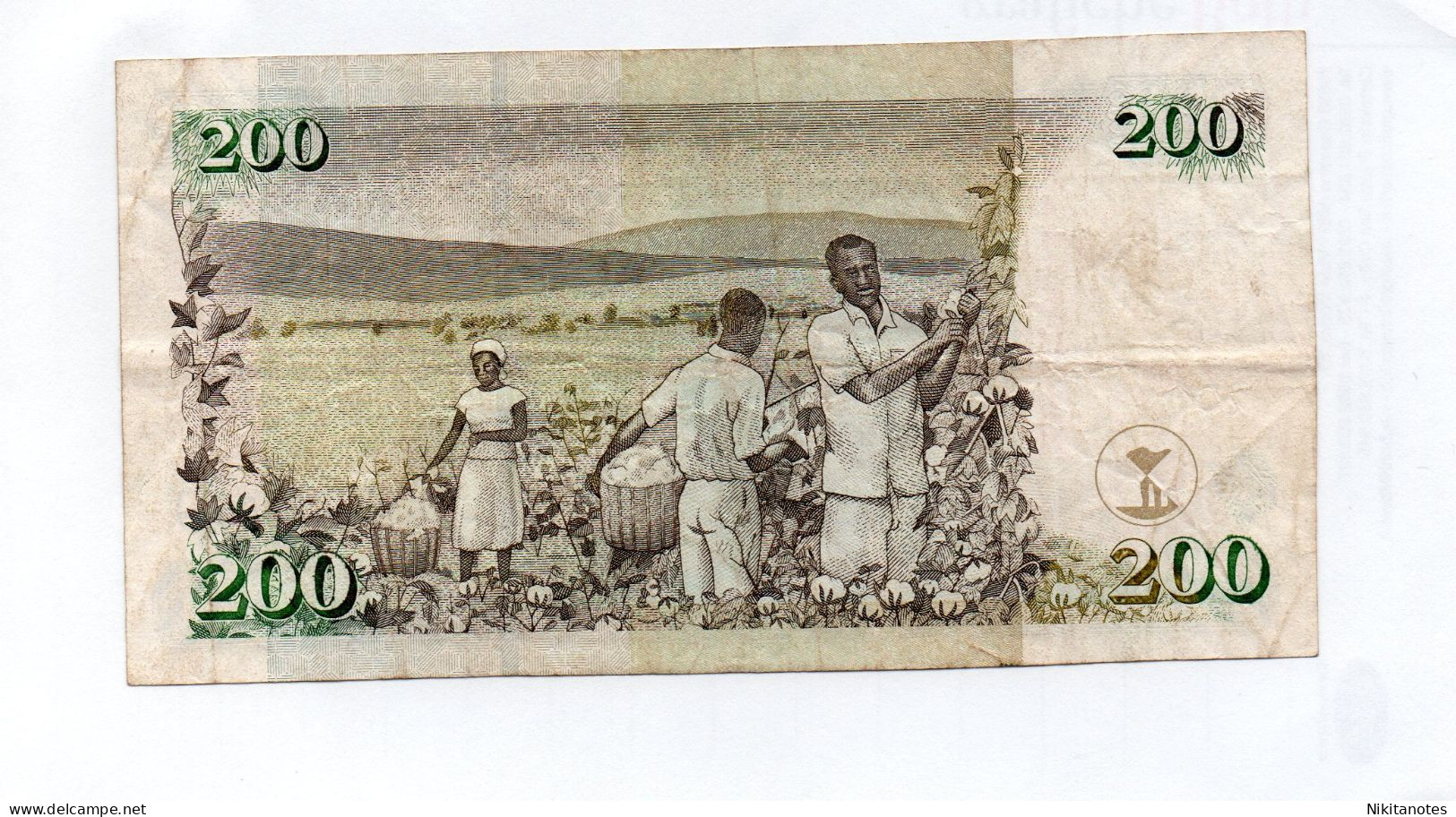 Kenya Central Bank - 200 Shilingi 2006 In VF Cond See Scan Note - Kenia