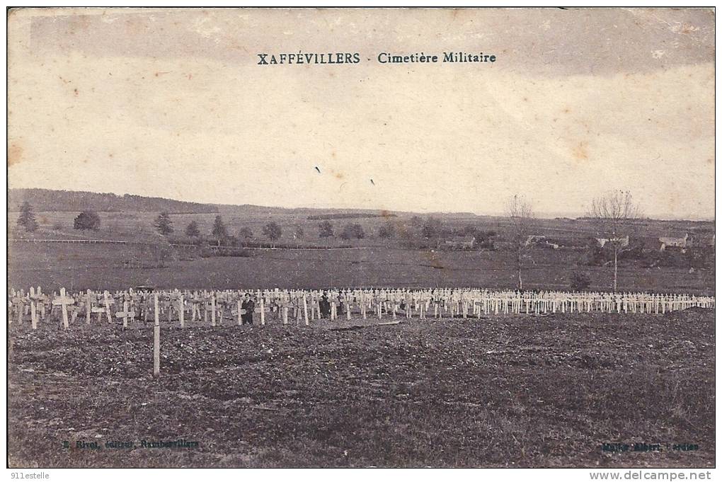 AXFFEVILLERS  - Cimetiere Militaire - Cimetières Militaires