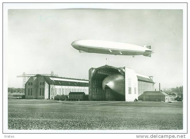 Postcard - Zeppelin  (V 4023) - Globos