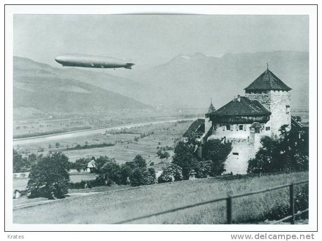 Postcard - Zeppelin  (V 4025) - Globos