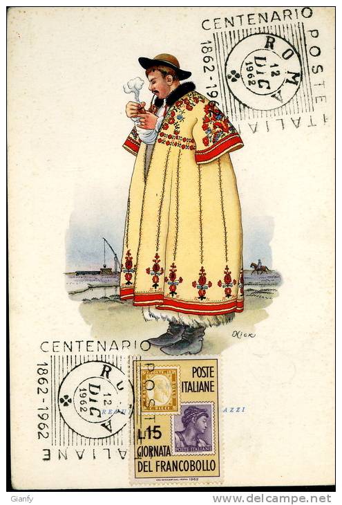 UNGHERIA HUNGARIA COSTUME ILLUSTRATORE NICK 1962 ANN CENTENARIO - Costumes