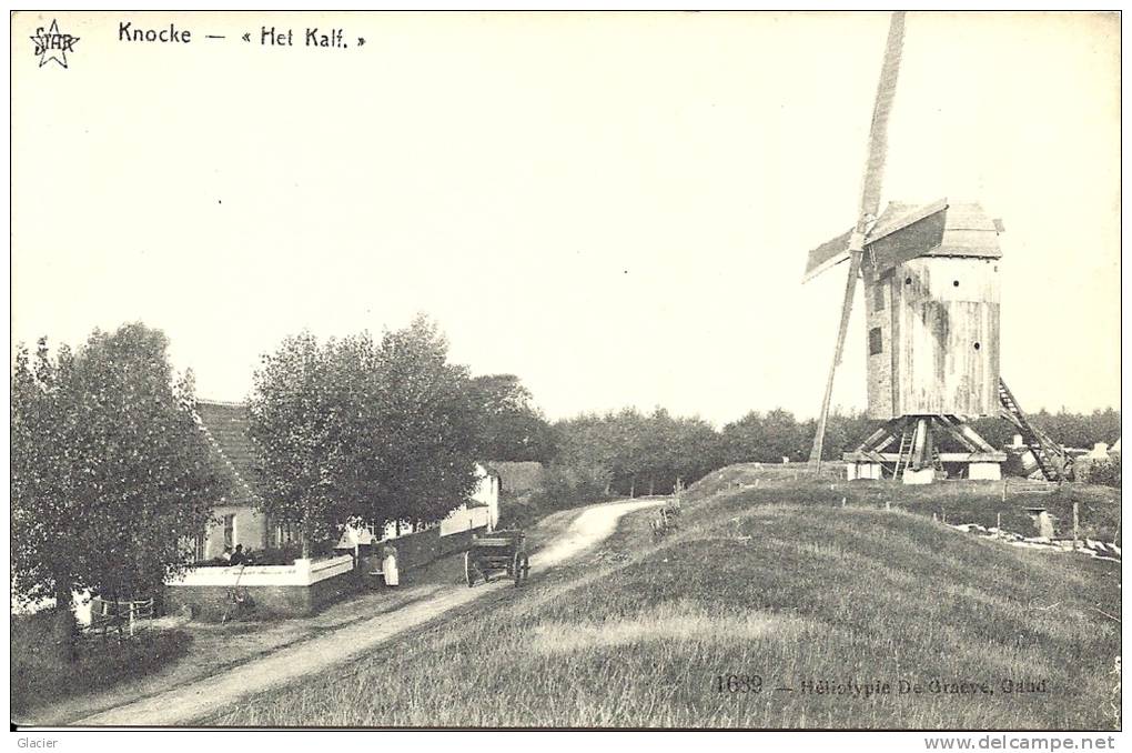 KNOCKE - Molen - Het Kalf - Moulin - Star De Graeve N° 1689 - Gistel