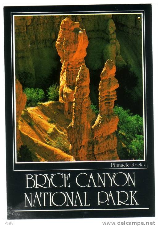 CPSM - USA - BRYCE CANYON - NATIONAL PARK - Coul - Déb 90 - - Bryce Canyon