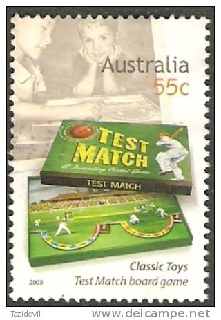 AUSTRALIA - USED 2009 55c Classic Toys - Test Match - Cricket - Used Stamps