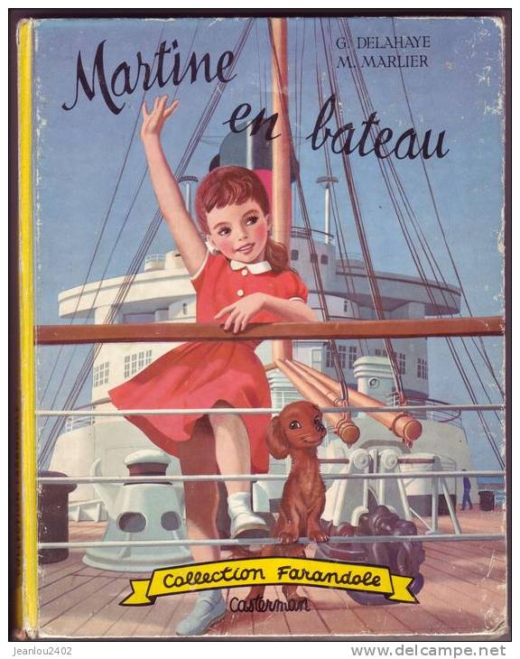 MARTINE EN BATEAU - Martine