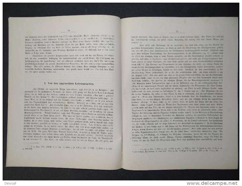 "Programm Des Städtischen Johannes-Gymnasiums Zu Breslau", Breslau 1876, 42 Seiten - Altri & Non Classificati