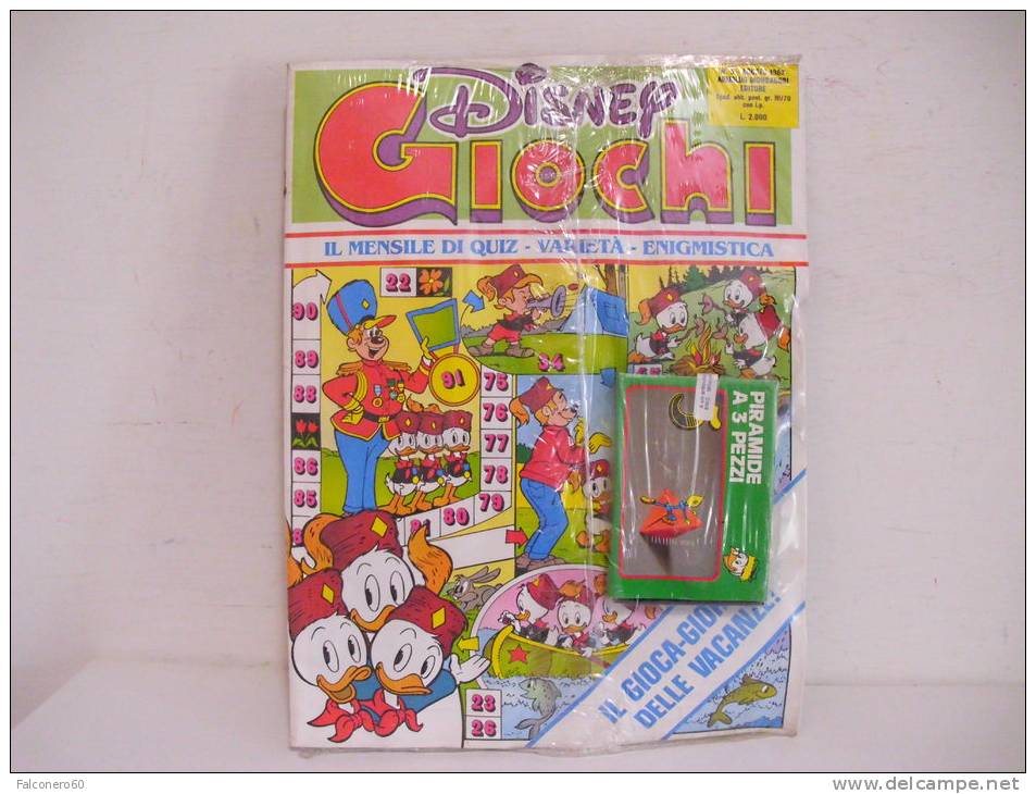 DISNEY  GIOCHI  N°5 / Blisterato / Gadget - Disney