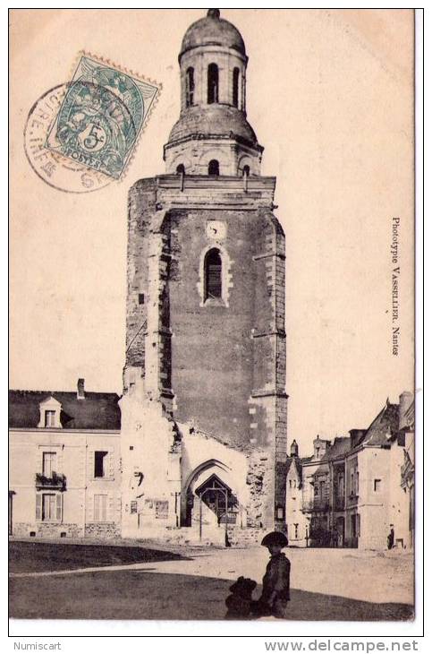 Bouguenais..animée..le Vieux Clocher - Bouguenais