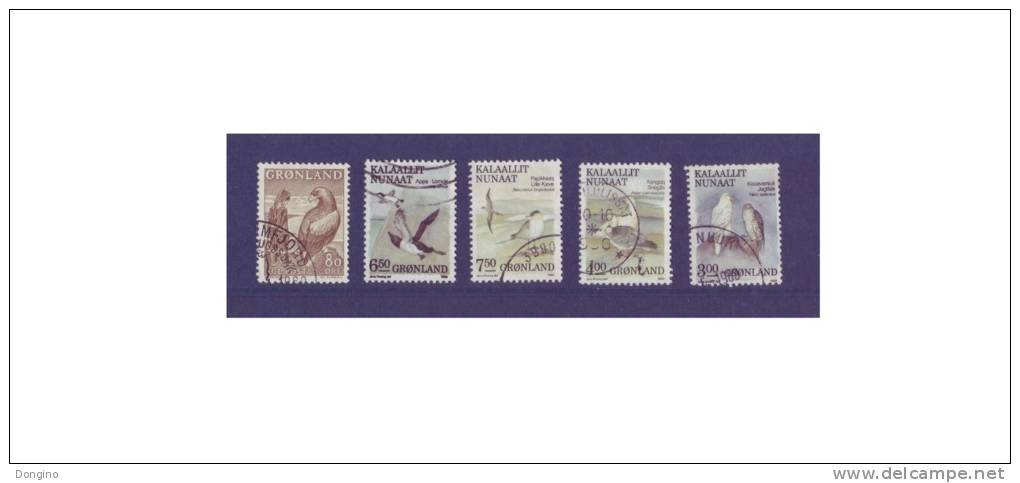 G203. Greenland / Birds / Aves / Oiseaux - Konvolute & Serien