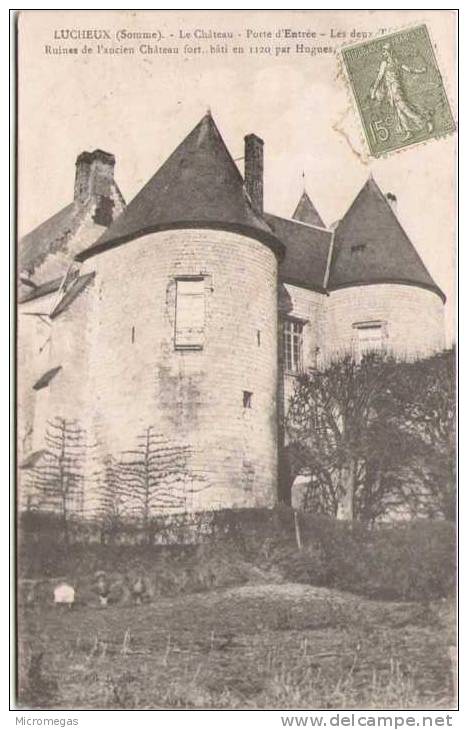 LUCHEUX - Le Château - Lucheux