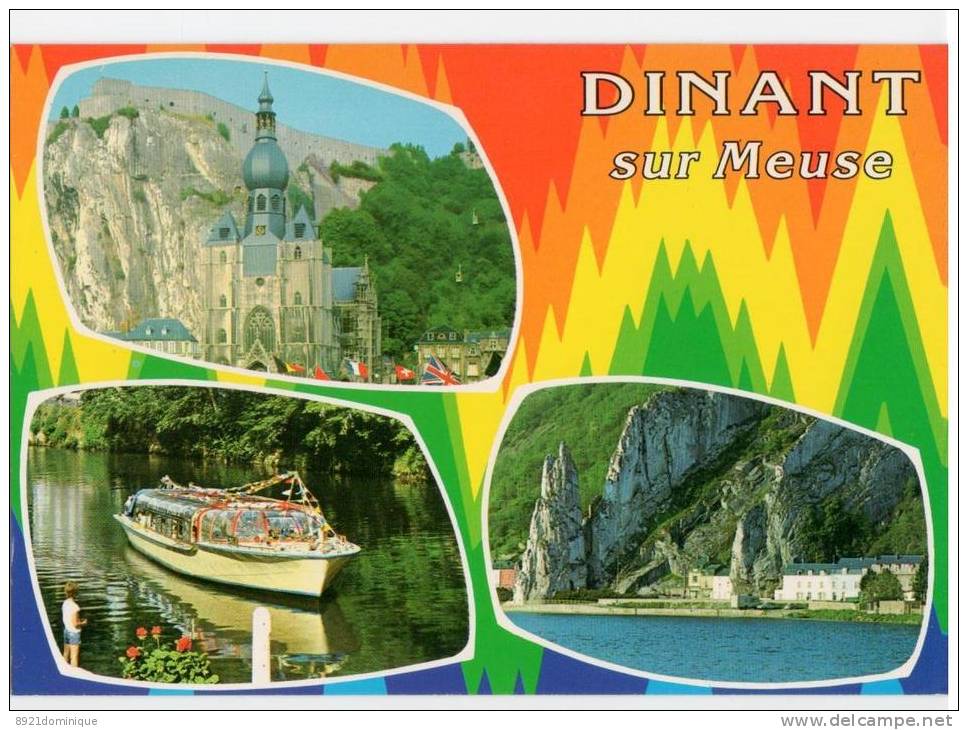 Dinant Sur  Meuse -  La Collegiale Et La Citadelle - Dinant