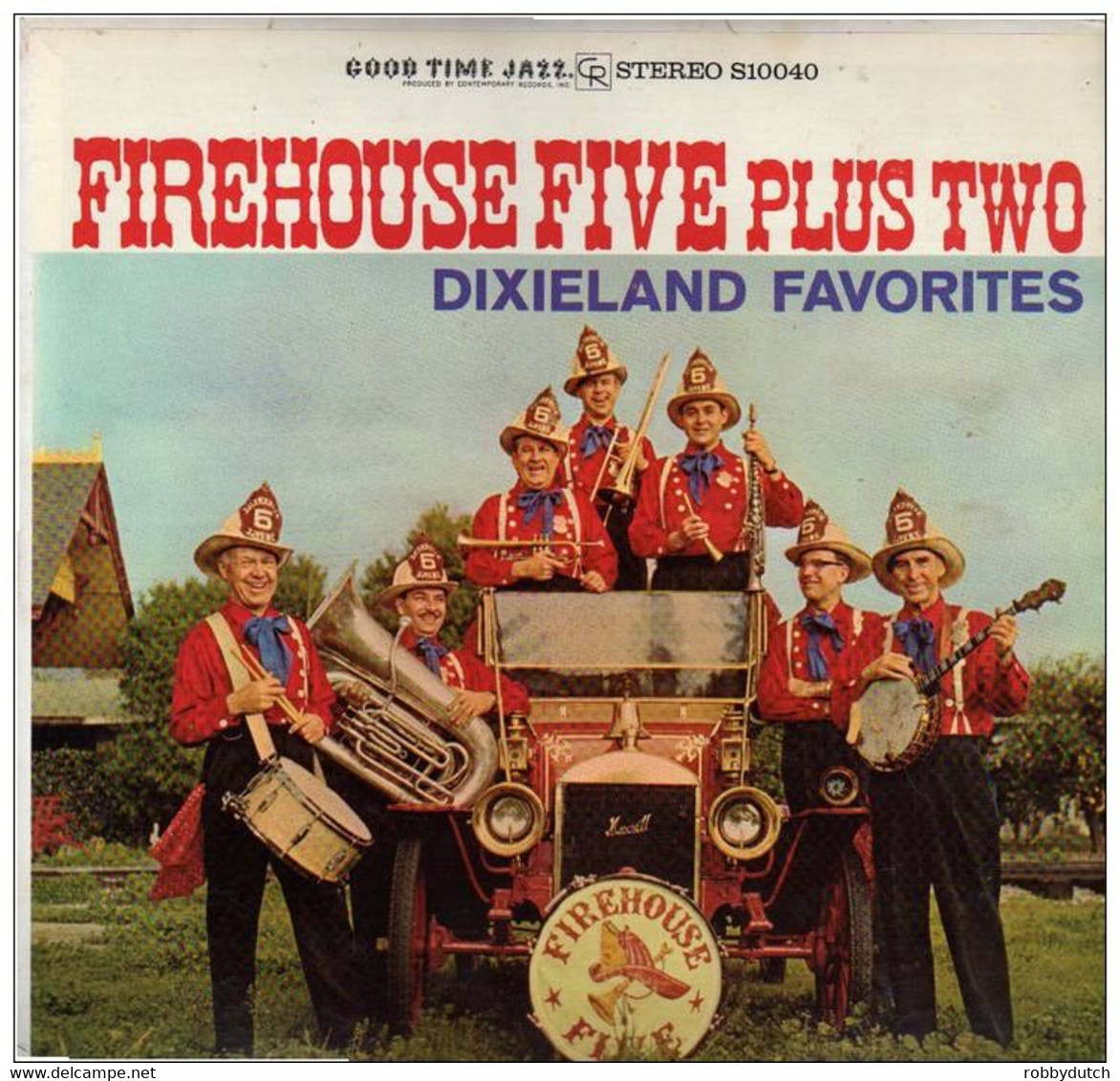 * LP *  FIREHOUSE FIVE PLUS TWO - DIXIELAND FAVORITES (USA 1960 EX-!!!) - Jazz