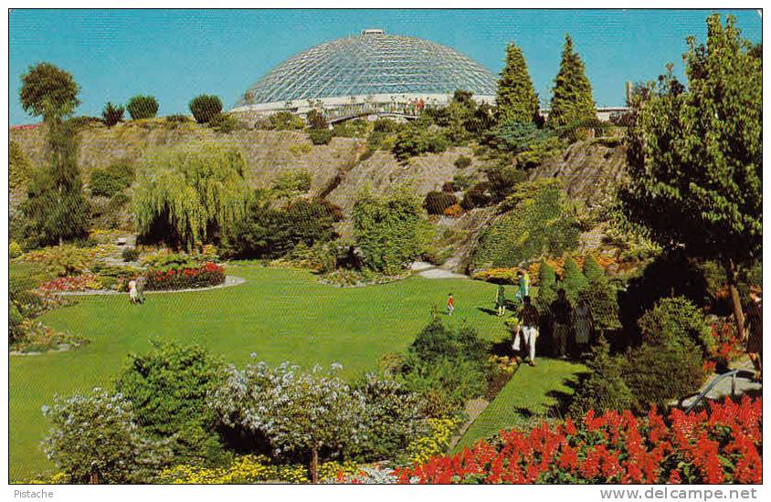 Vancouver British Columbia B.C. - Bloedel Conservatory - Dome Gardens - Unused - 2 Scans - Vancouver